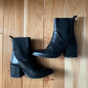 Zara Black Booties